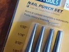 UYUSTOOLS 4-Piece Hardened Carbon Steel Nail Punch Set – HERMAN HT 1107