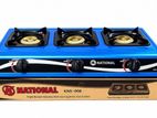 V National 3 Burner Stainless Steel