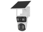 V380MAX BP5M Always On Video Dual lens Solar Power 4G siren cctv camera