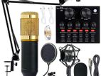 V8 Sound Card BM800 Mic Set Condenser Microphone