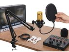 V8 Sound Card With Bm800 Mic