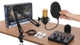 V8 Sound Card With Bm800 Mic