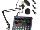 V8S Live Sound Card with BM800 Condenser Mic