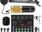V8S Sound Card With Bm800 Mic