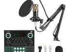 V9 Sound Card with Bm800 Mic
