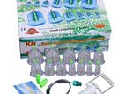 VACCUM CUPPING SET PLASTIC 12PCS