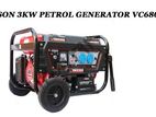 Vackson 3kw petrol generator vc6800e2