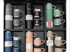 Vacuum Flask with Insulated 2 Cups