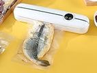 Vacuum Sealer & 10 Pp Bags - White Home Quality