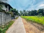 Valuable land for sale just 800m from Kandy Road, Kalagedihena