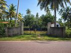 Valuable Land with Basic House for Sale in Bowalawatte, Waikkal