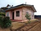 Valuable Land With House for Sale in Nuwaraeliya City Limit