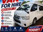 Van For Hire KDH 14 Seater Super Luxury