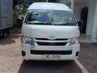 Van for Hire Kdh Highroof 12-14 Seater