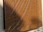 Varnished Natural Bamboo Blinds Working