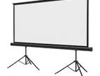 Vega 12.5 Feet Semi Auto Tripod White Screen