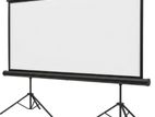 Vega 12.5 Feet Semi Auto Tripod White Screen