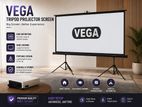 VEGA 12.5FT Semi-Auto Tripod Projector Screen
