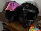 Vega and Steelbird Helmet