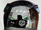 Vega Bolt Full face Helmet Black Shine