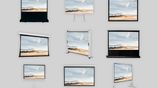 Vega Projectror Screen Tripod-Electric-Manual-