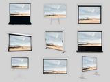 Vega Projectror Screen Tripod-Electric-Manual-
