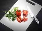 Vegetable Cutting , Chopping Board Large (White Pack of 1)