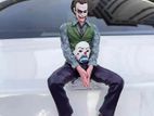 Vehicle Joker Creative Statue