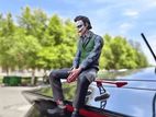 Vehicle Joker Creative Statue