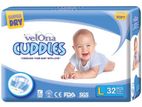 Velona Cuddles Disposable Baby Diapers 32 Pcs