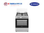 Venus 4-Burner Freestanding Gas Auto Ignition, VC 6040 GSX, Silver