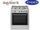 Venus 4-Burner Freestanding Gas Cooking Range, Auto Ignition, Vc 5540