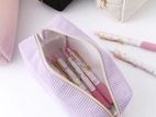 Vertical Stripe Single-Layer Pencil Case