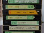 Antique VHS tapes
