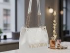 Victoria Shining Half Chained Bag