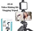 Video Making Kit Vlogging Tripod