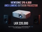 Viewsonic SP6 4,800 Ansi Lumens Outdoor Projector