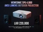 Viewsonic SP6 4,800 Ansi Lumens Outdoor Projector