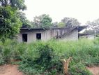 Land with Half Build House in ඇතිලිවල