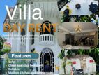 VILLA FOR DAY RENT(SEPERATE ROOM AVAILABLE)