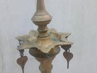 Vintage Brass Oil Lamp