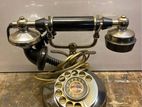 Antique Vintage Brass Rotary Phone