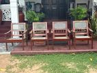 Vintage Burutha Cane Armchairs