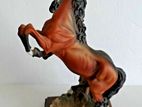 Vintage Capodimonte Rearing Stallion Horse