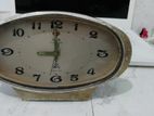 Vintage Chinese Oval Desk Clock