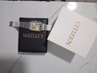 Vintage Citizen Tank 21 Jewels Manual Winding Watch (With Box)