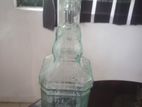 Vintage Glass Decanter Bottle W/tap