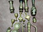 Antique Etched Brass Items