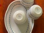 Vintage Ovenproof Glass Dinner Set 52pcs
