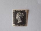 Vintage Stamp - Penny Black 1840